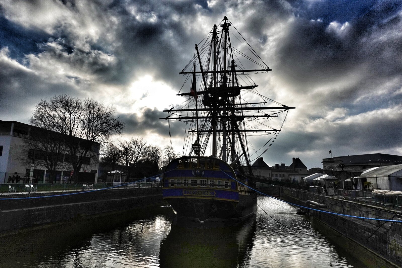 L’Hermione  à tous vents…